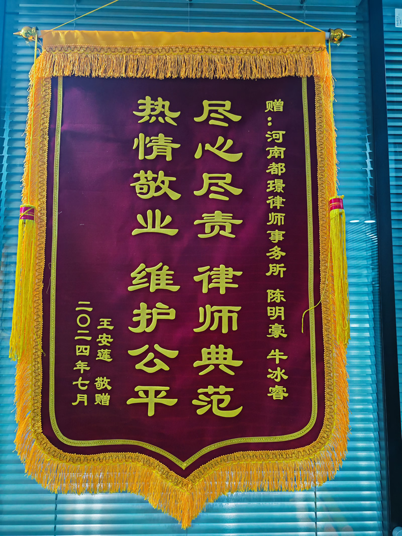尽心尽责 律师典范